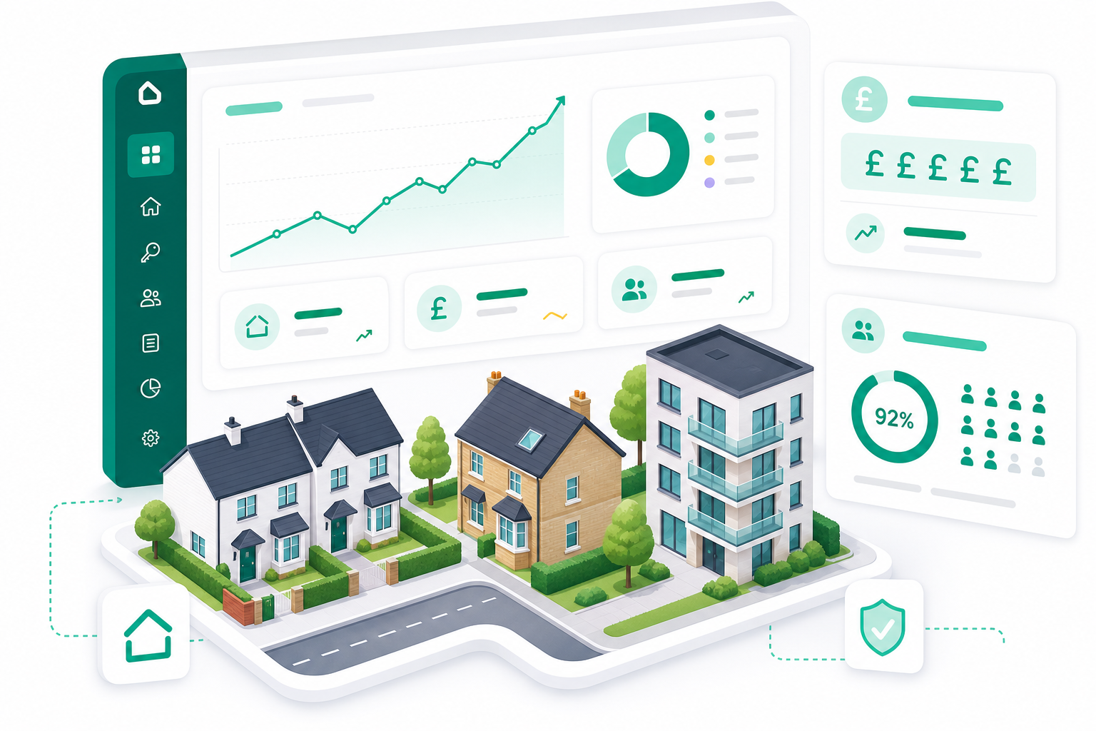 Preview of the Bellsoph property management dashboard